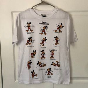 zara x disney collab t shirt